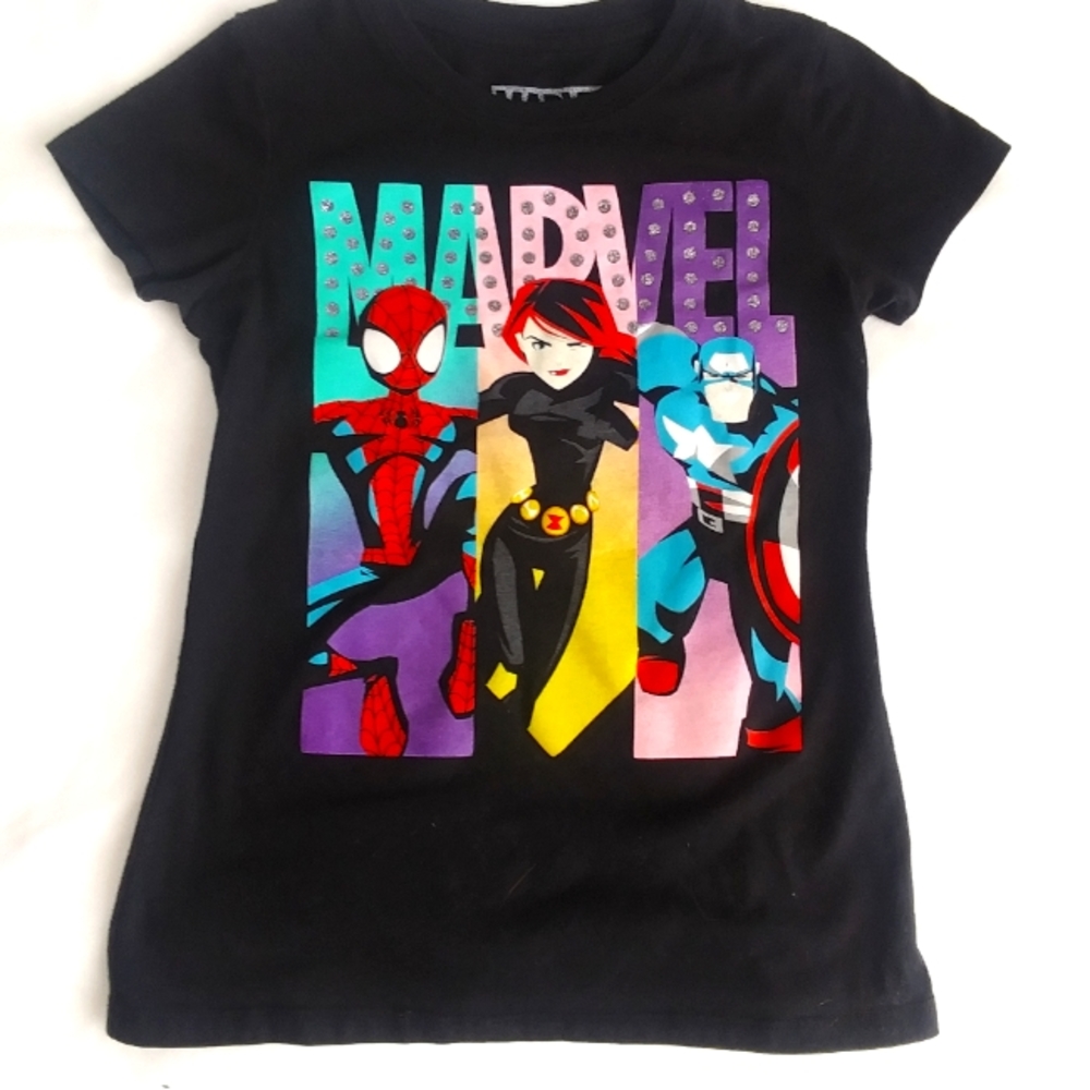 Girls Marvel Character Shirt